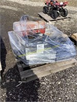 PALLET OF MISC LAWN MOWER GAS TANKS
