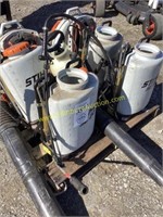 D1. (5) Stihl backpack sprayers parts condition