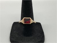 Brilliant Ruby and Diamond Ring