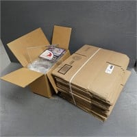 Shipping Boxes & Plastic Display Stands