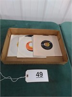 4 Beatles 45 RPM Records
