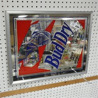 Bud Dry Beer Mirror