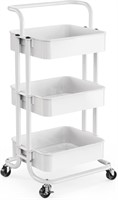 NEW $50 3-Tier Rolling Utility Cart