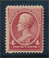 USA #215 MINT FINE H