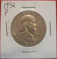 1952P Franklin Half