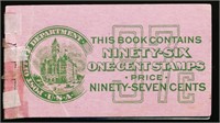 USA #498e (BK33) BOOKLET MINT FINE-VF NH