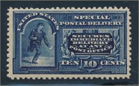 USA #E5 MINT FINE-VF LH