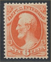 USA #O18 MINT FINE-VF HR