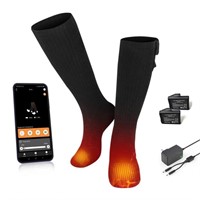 Savior Electric Heated Socks for Men Women,with AP