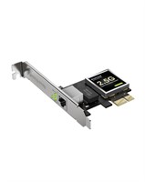 BrosTrend 2.5GB Network Card, PCIe Gigabit Etherne