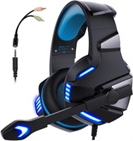 Gaming Headset for PS4 Xbox One PC, Micolindun Ove