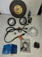 Lights, gauge,trailer connector, and misc.