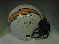 LADAINIAN TOMLINSON SIGNED AUTO CHARGERS FULL
