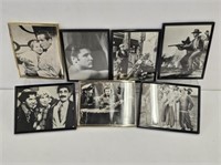 7 FRAMED MOVIE STAR PICTURES