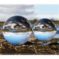 Lulonpon Crystal Ball  3.15in & 2.36in Lens Crysta