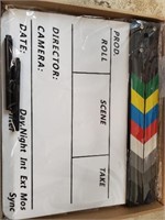 Directors Clapboard props for shooting movies and