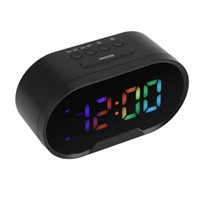 Trisar LED Alarm Clock  Digital Clock with Large D