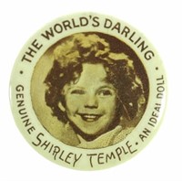 (1) Shirley Temple Advertising Button Pin