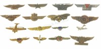 (16) Assorted Toy Wing Pins