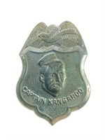 Captain Kangaroo Premium Pin Back Badge