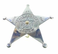 1955 Curtiss Candy Texas Ranger Deputy Badge