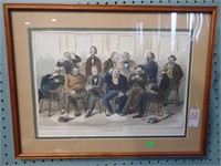 "AN INTELLIGENT JURY" LITHO 21x16