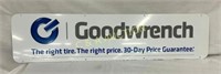 DS GOODWRENCH METAL SIGN 48X12