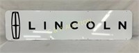 DS LINCOLN METAL SIGN 48X12