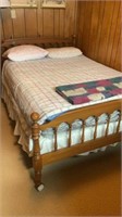 Full Size Bed, Frame, Head and Footboards