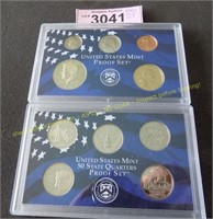 2000 US proof coin set