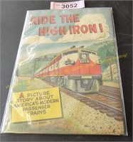 Vintage Railroad Picture Story booklet