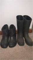 Rain Boots size 9, Boots Size 8