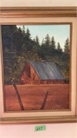 Barn Painting by Mitchell 94 16x20