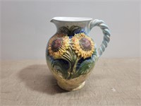 Sunflower Pitcher made in Italy