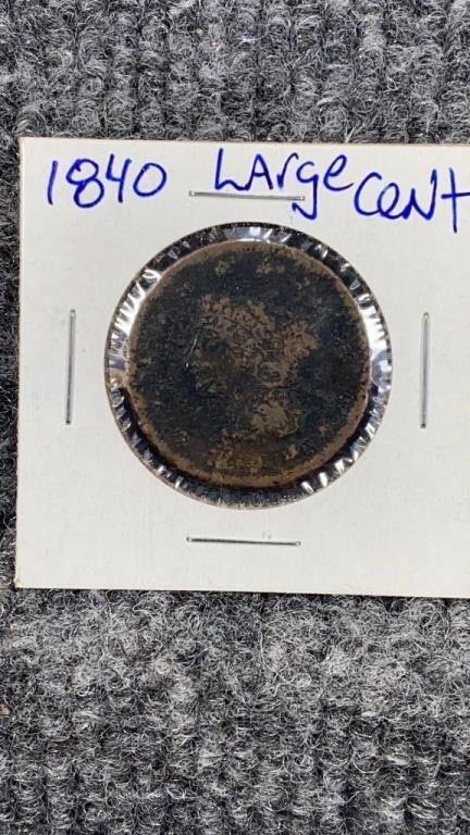 1840 US Large Cent