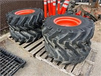 Lot #7 Set of 4 Bobcat TractionMaster Tires
