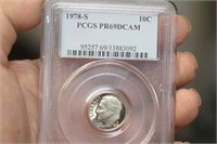 PCGS 1978-S Graded Dime