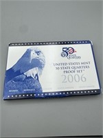 2006 US Mint 50 State Quarters Proof Set