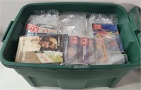 Large Tub Of Tv Guides