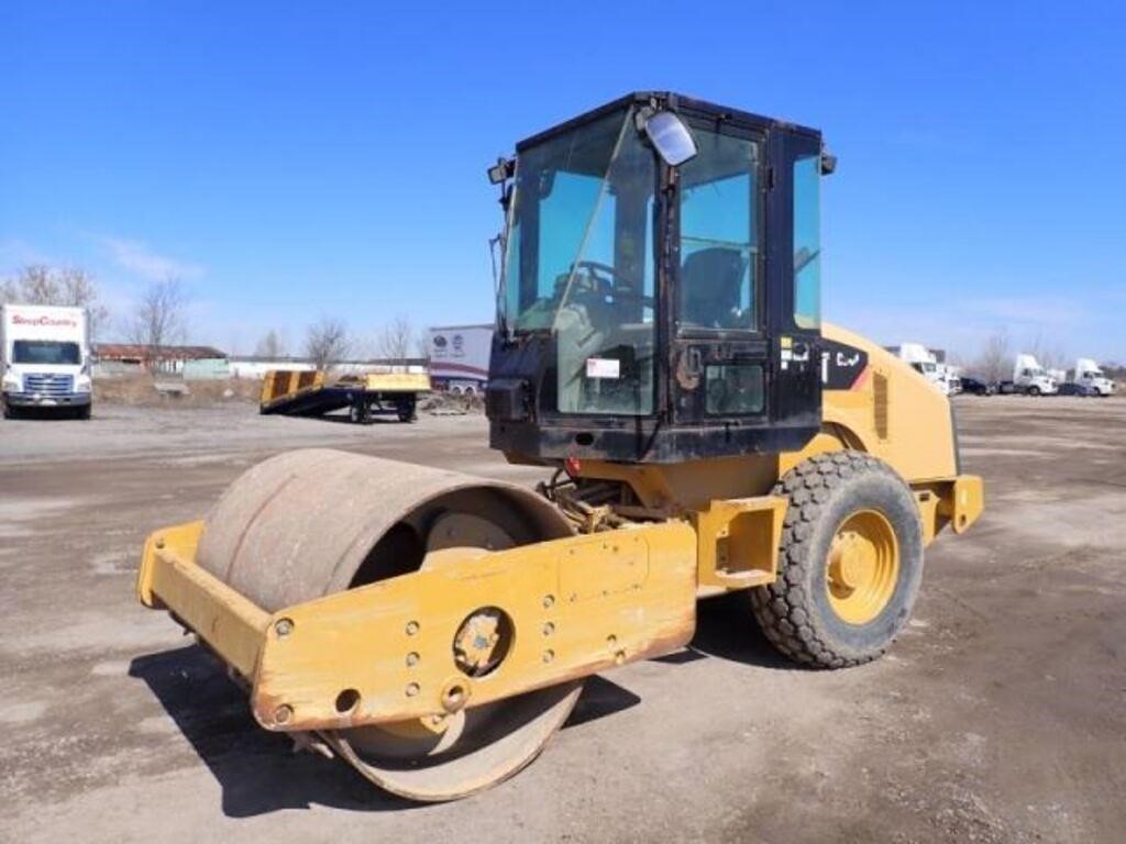 2012 Caterpillar CS44 66 In. Smooth Drum Vibratory