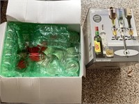 Rotating shooter/misc glass lot