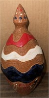 5" X 5" X 10" JOE REINHARDT DECOR POTTERY / SHIPS