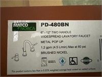 MATCO NORCA PD-480BN 2 HANDLE FAUCET