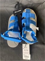 Zac & Evan Boys Sz 9/10 Blue Sandals