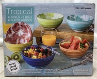 Tropical 6 Bowls