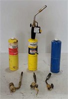 Assorted Torches & Fuel