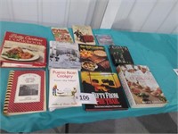 Cookbooks, CD, DVDs