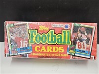 Sealed Topps Football Cards 1990