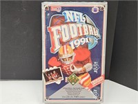 Sealed NFL 1991 Football Cards
