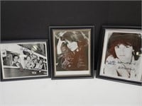 Framed Autographed Pictures Art Carney, Randolph+
